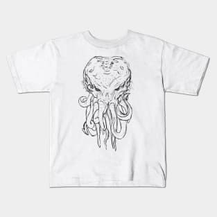 Cthulhu Lines Kids T-Shirt